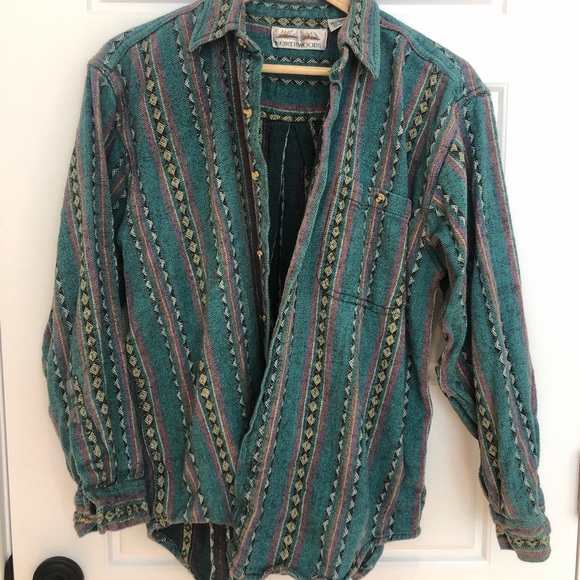 Funky vintage flannel - Picture 5 of 7